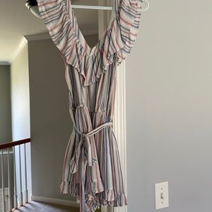 Striped romper